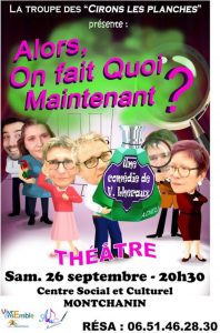Soirée théâtre à Montchanin (Sortir)