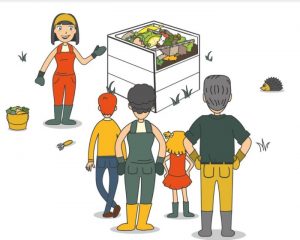 Des sensibilisations au compostage des biodéchets et au broyage des déchets verts (CCM)