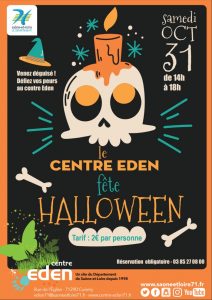 Le Centre Eden fête Halloween
