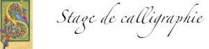Stage calligraphie avec Libre Regard (Pouilloux)