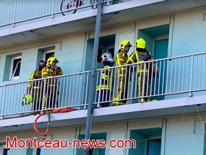 faits divers : feu d’appartement, ce samedi matin à Montceau
