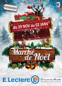 Montceau : Marché de Noël dans votre centre Leclerc