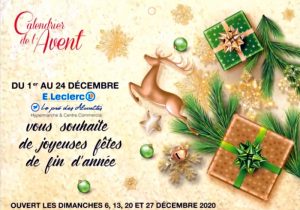 Calendrier de L’avent de votre Centre Leclerc Montceau