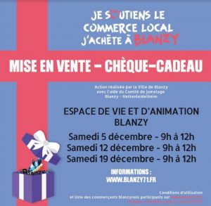 « Je soutiens le commerce local j&rsquo;achète à Blanzy ».