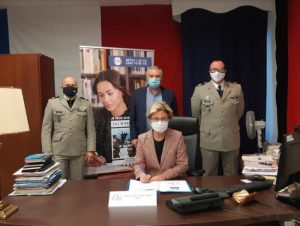 Signature de la convention « Réserve des armées »