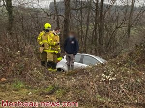 Accident de la route sur la commune de Gourdon