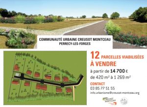 Perrecy-les-Forges : 12 parcelles viabilisées à vendre