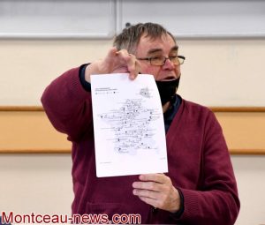 Montceau-les-Mines  : Préparation de la manifestation du 16 janvier
