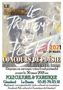 “Printemps des Poètes” à Génelard