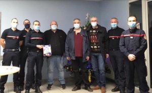 Un repas de réveillon de Noël offert aux sapeurs-pompiers de Montceau