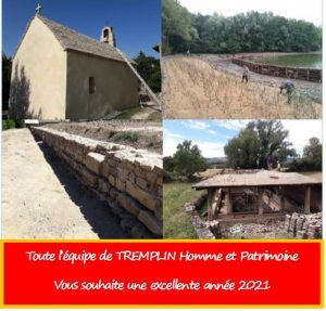 Toute l’équipe de TREMPLIN Homme et Patrimoine