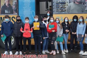 Le bus de l’apprentissage à Saint Vallier et Montceau-les-Mines