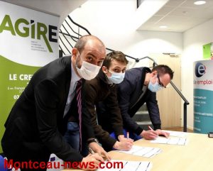Montceau-les-Mines : Visite du préfet