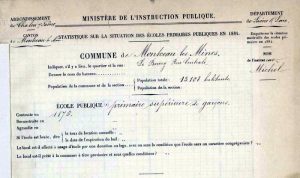 Nouvel article sur le blog de la Maison d’Ecole (Montceau)
