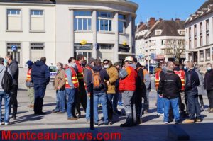 Manifestation de la CGT pour la convention collective de la métallurgie