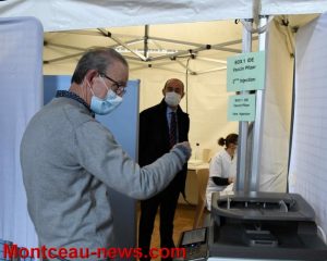 Montceau-les-Mines : Visite du préfet