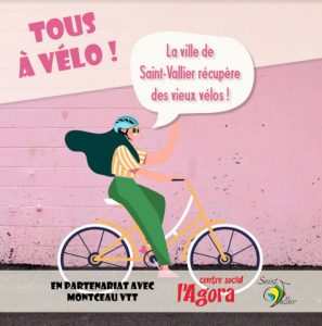 Saint-Vallier : Tous à vélo