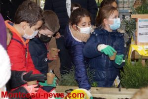 19 enfants de l’école de la Beluze à Villaverde ce vendredi