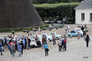 Le  Creusot : Tournage télé au château de la Verrerie