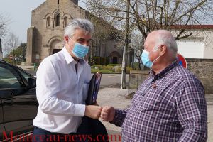 Visite d&rsquo;André Accary aux Bizots