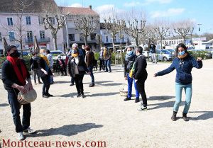 Montceau-les-Mines :  FlashMob pour soutenir la Culture