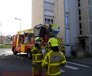 Montceau-les-Mines : Feu d’appartement…