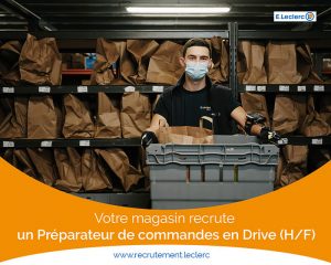 Offre d’emploi – E.LECLERC Montceau Les Mines recherche…