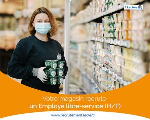 Offre d’emploi – E.LECLERC Montceau Les Mines recherche…