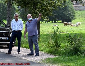Ciry-le-Noble : le président Marti en visite