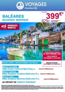 Montceau : Offres exclusives Voyages E.Leclerc