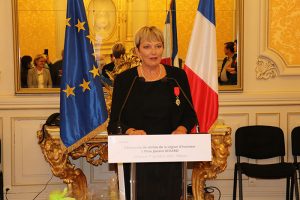 Josiane Bérard, promue Chevalier de la légion d&rsquo;honneur