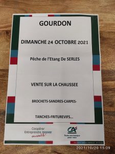 Pêche de l’étang de Serles (Gourdon)