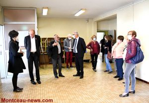 Sanvignes : le Sous-Préfet en visite