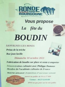 Fête du boudin à Sanvignes