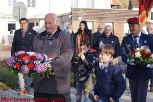 Commémoration du 11 novembre aux Bizots