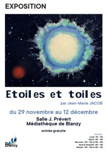 Exposition « Etoiles et toiles » à Blanzy
