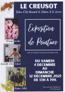 Le Creusot : Exposition de peinture au château de La Verrerie