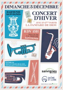 Concert d’hiver de l’Harmonie de Sanvignes