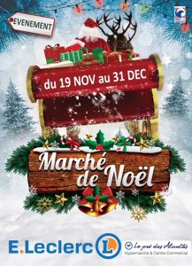 Montceau : Marché de Noël dans votre centre Leclerc