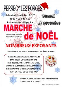 Marché de Noël de Perrecy-les-Forges