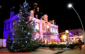 Montceau-les-Mines : les illuminations en centre ville