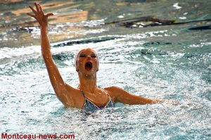 Montceau-les-Mines : natation artistique