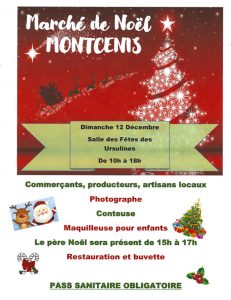 Marché de Noël à Montcenis