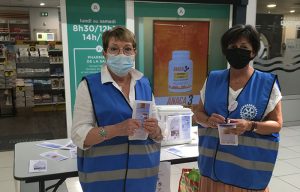 Opération Jetons le cancer du Rotary Club