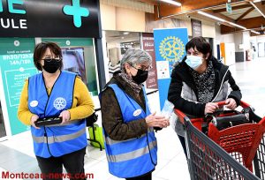 Saint-Vallier : à l’Intermarché de la Saule