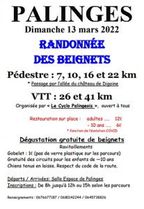 Randonnée des Beignets (Palinges)