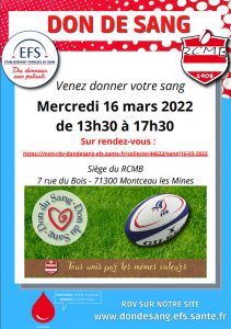 Journée Don du Sang au siège du RCMB