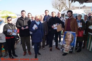 Élections présidentielles : les partisans de Valérie Pécresse à Montceau-les-Mines