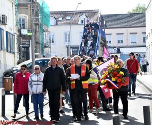 Montceau-les-Mines : Rassemblement du 1er mai et dépôt de gerbe
