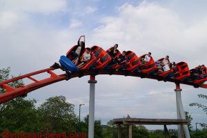 Le personnel de la CUCM au parc des Combes ce vendredi après-midi